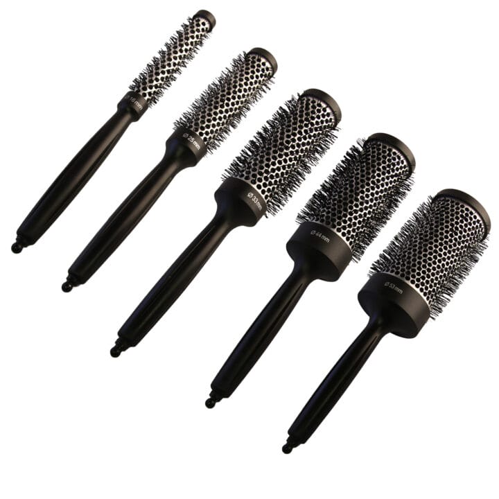 Hot Curling Metallic brush