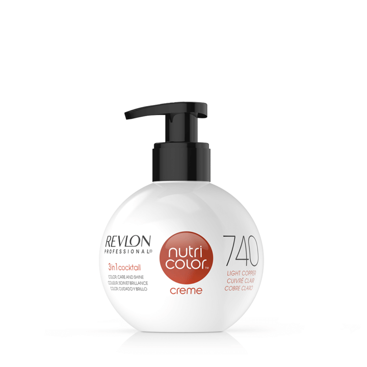Revlon Professional Nutri Color Creme 740 Light Copper 270ml