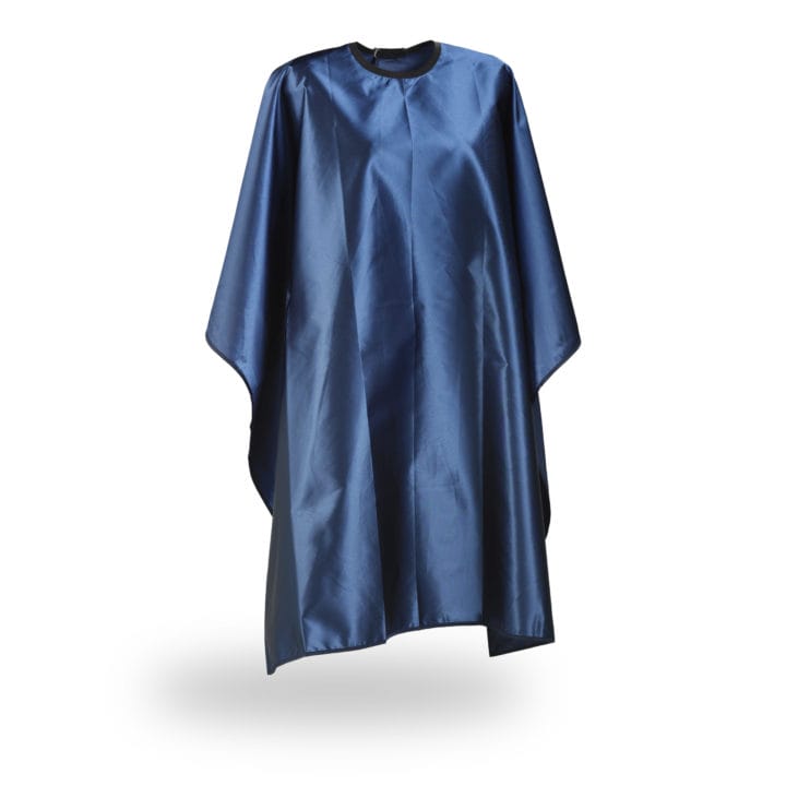 Wako Cape satin Royal Blue