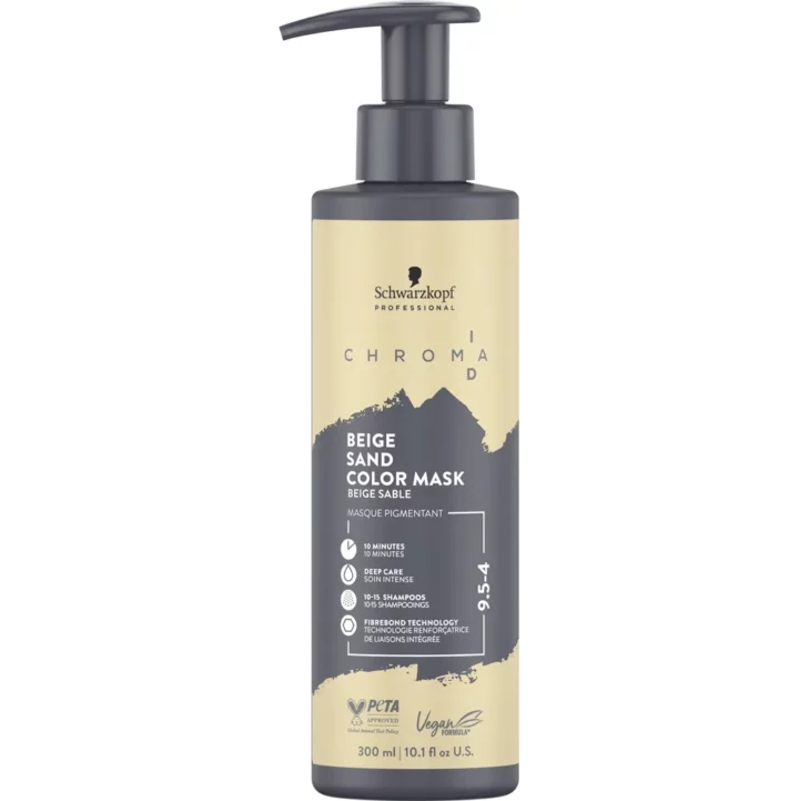 Schwarzkopf ChromaID Bonding Color Mask 9.5-4 Beige Sand 300 ml