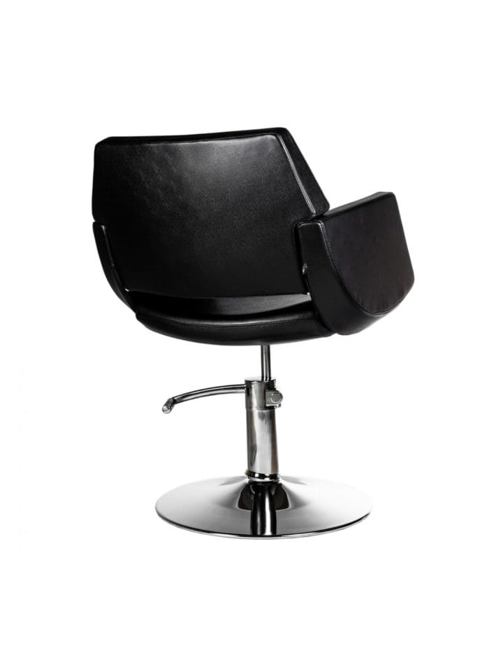 Hairdresser customer chair Colorado, black - Image 2