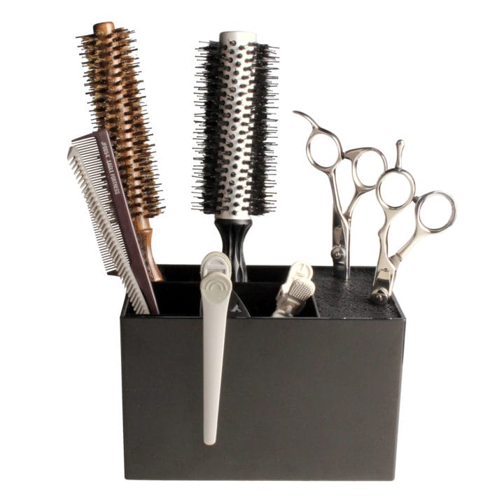 Bravehead Scissor & Accessorie Stand Black
