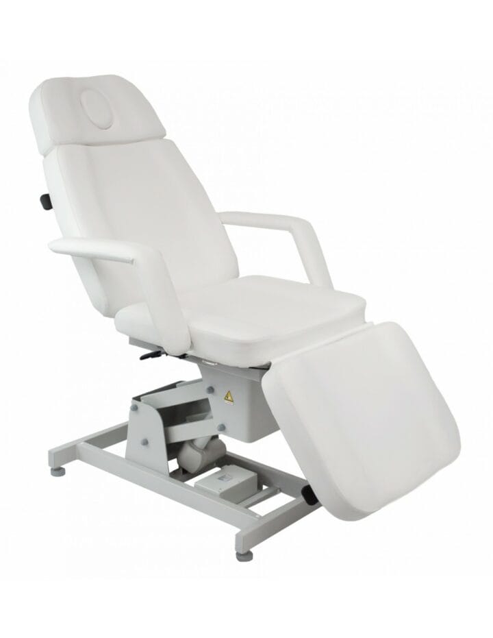Silver Fox 2219 Pedicure bed with 1 motor, white - Image 2