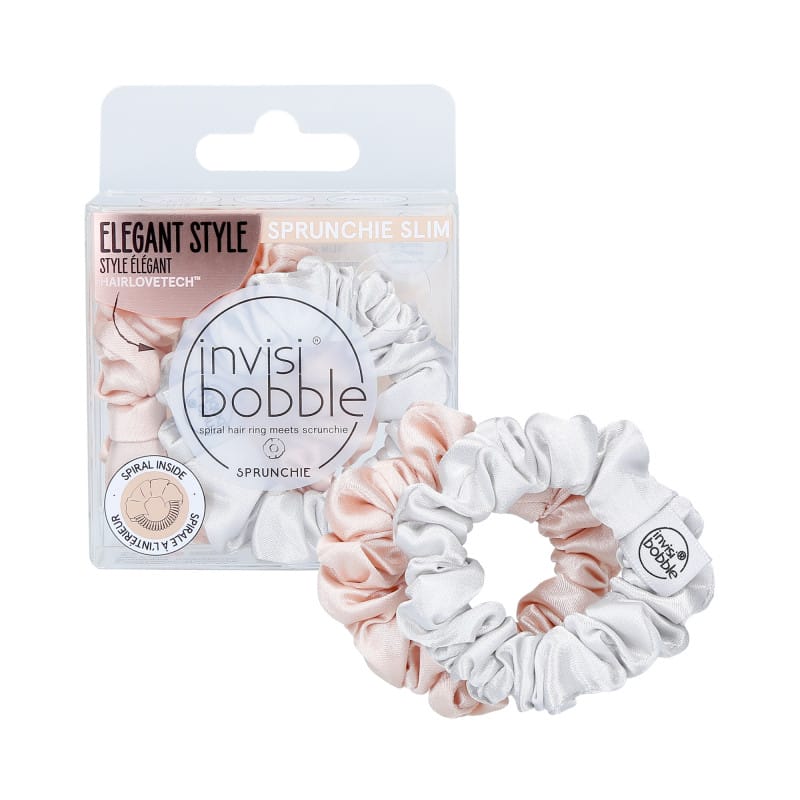 Invisibobble SPRUNCHIE Slim Elegant Style Bella Chrome - MyBeauty24