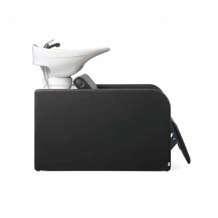 Takumi Jin wash unit with electrical legrest and black basin - Image 4
