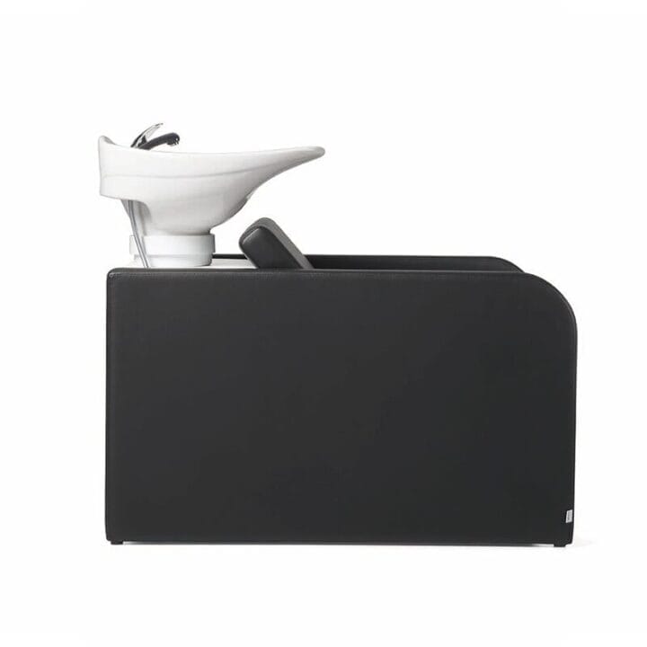 Takumi Jin wash unit with electrical legrest and black basin - Image 3