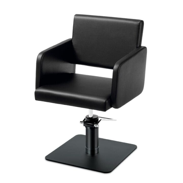 Takumi Yuki Hydraulic Styling chair with black square base